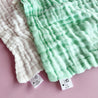 ZZZCotton Cloths | Green & White