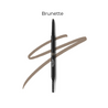 Cruelty free brow defining pencil in brunette with brow brush | FaceStuff Co