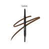 Cruelty free brow defining pencil in sable with brow brush | FaceStuff Co